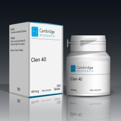 Clenbuterol by Cambridge Research 40mcg x 100 tablets