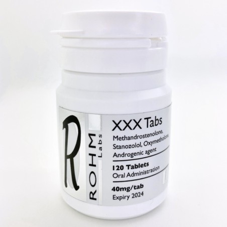 Rohm XXX 120 tabs x 40mg - Quality Mass