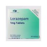 Lorazepam tablets 28 x 1mg Pharma Grade