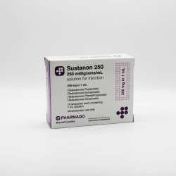 Sustanon 250 by Pharmaqo, 10 ampoules box
