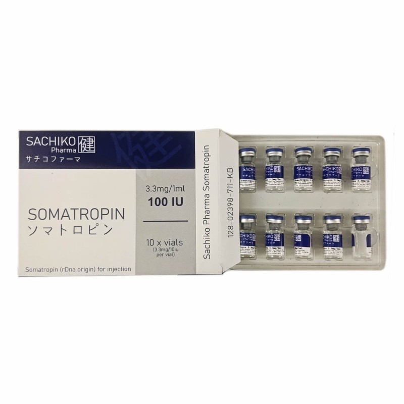 Premixed 100iu GH by Sachiko Pharma, 10iu x 10 vials