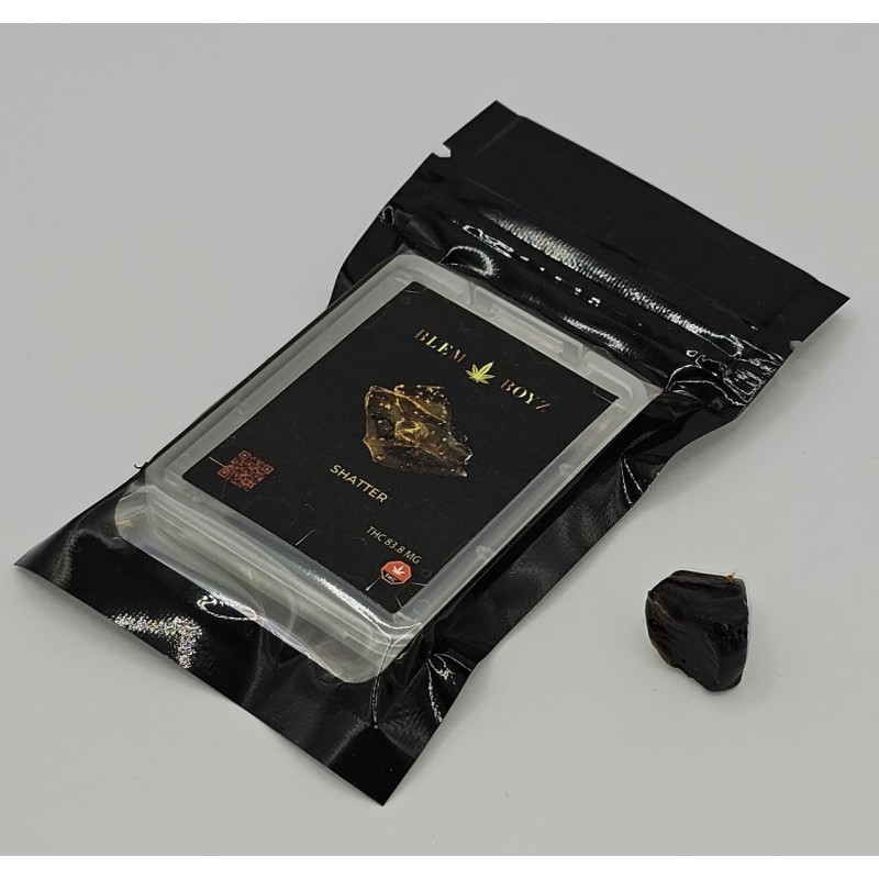 83.8% Impressive THC Shatter 1g